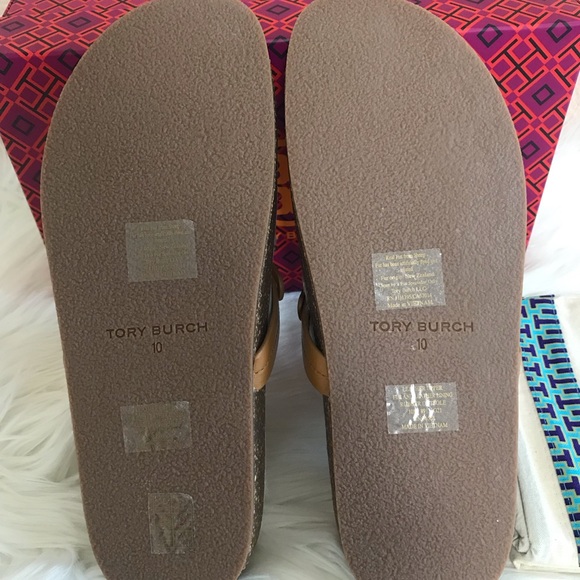 Tory Burch Miller Sandals Cloud Shearling Size 7, 8, 8.5, 9, 9.5, 10 - Picture 7 of 16